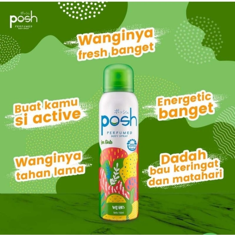 POSH MEN 150ml / Minyak Wangi POSH