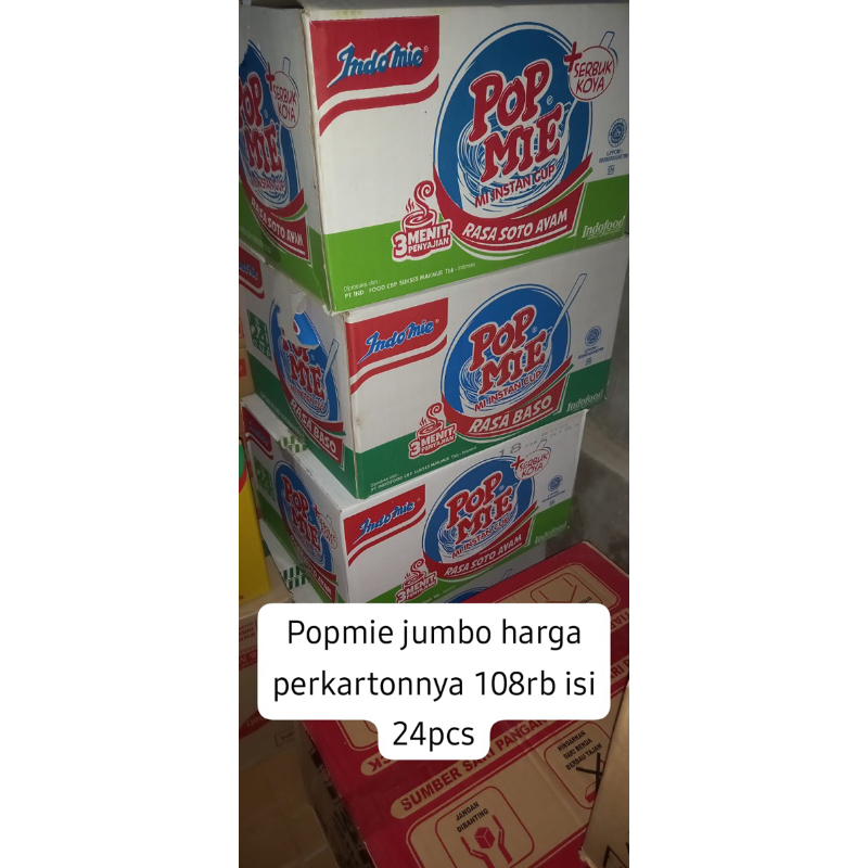 

POP MIE JUMBO Isi 24pcs