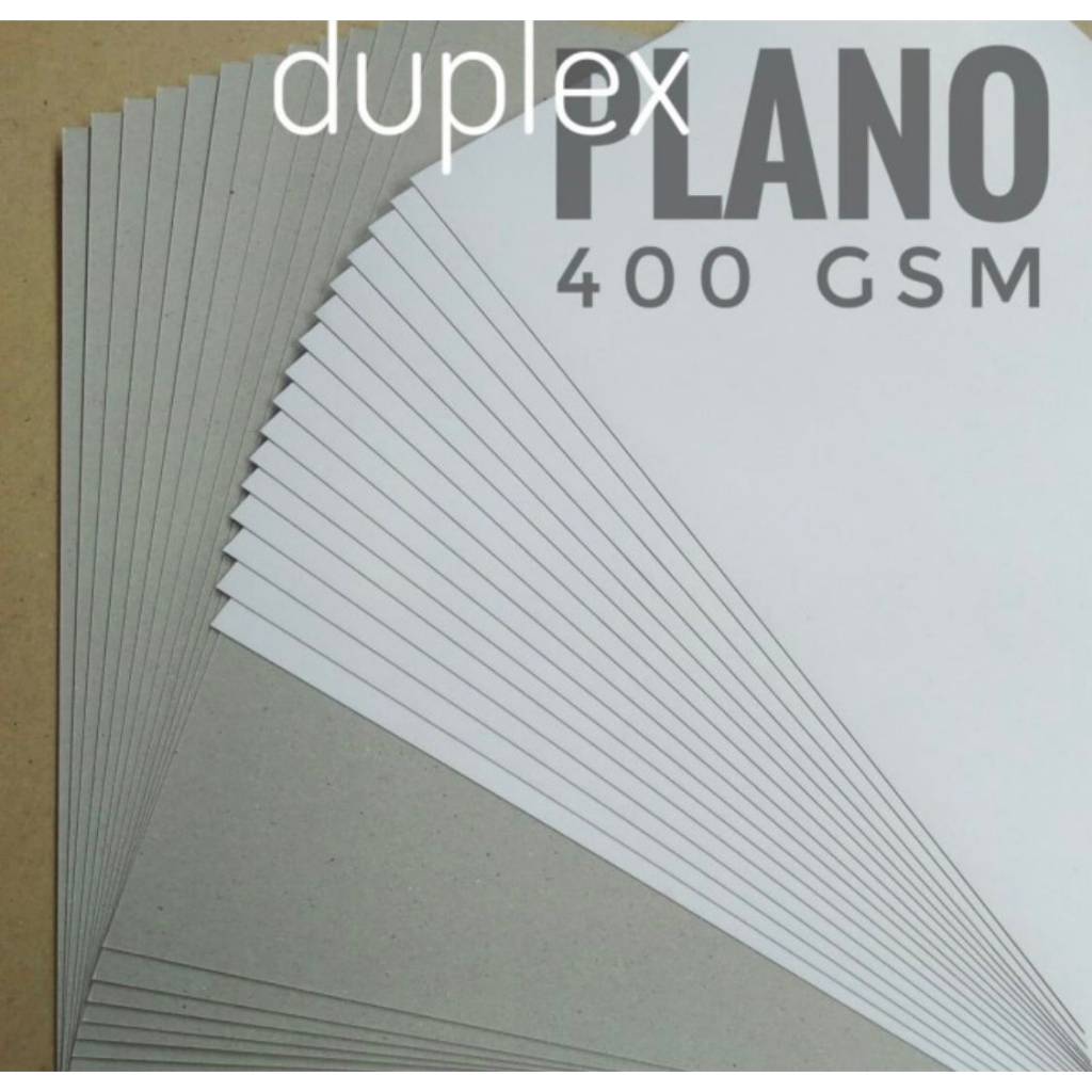 

1 Rim Kertas Duplex Duplek 400 Gsm Ukuran Plano 79 Cm X 109 Cm