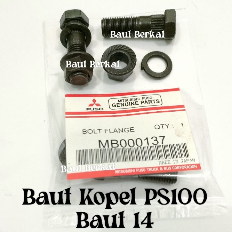 Baut kopel PS100 baut 14 baut kopel mitsubishi PS100 baut 14 baut kopel PS100 kunci 14 baut joint PS