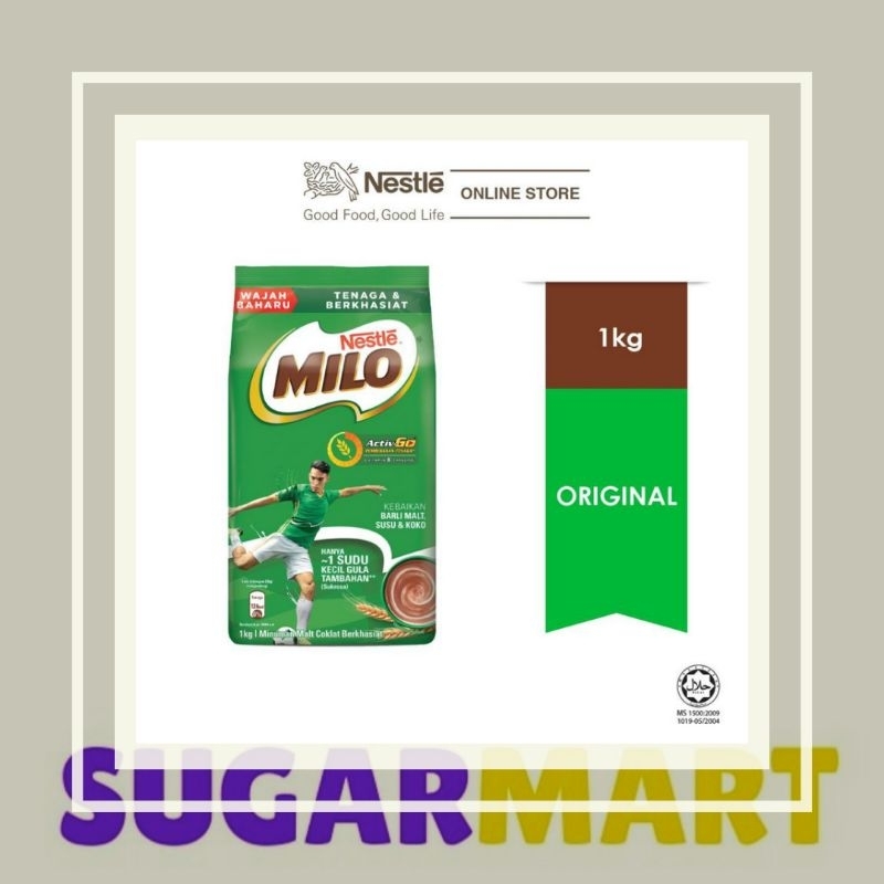

Milo Activ Go 1kg / Milo 3in1 1kg / Milo 1kg