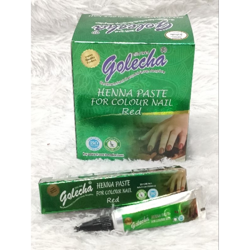 GOLECHA HENNA KUKU / GOLECHA NAIL TUBE HENNA PASTE FOT COLUR NAIL