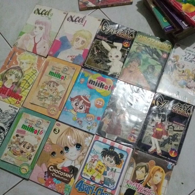 

komik bekas,dikirim acak