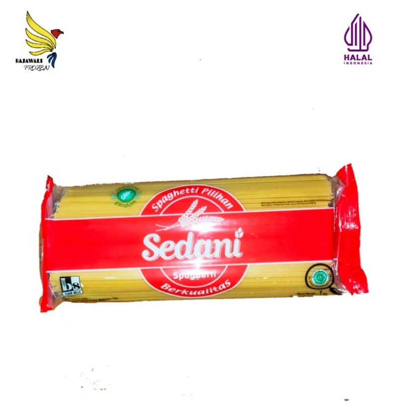 

SPAGEETHI SEDANI BERKUALITAS BERAT 1kg