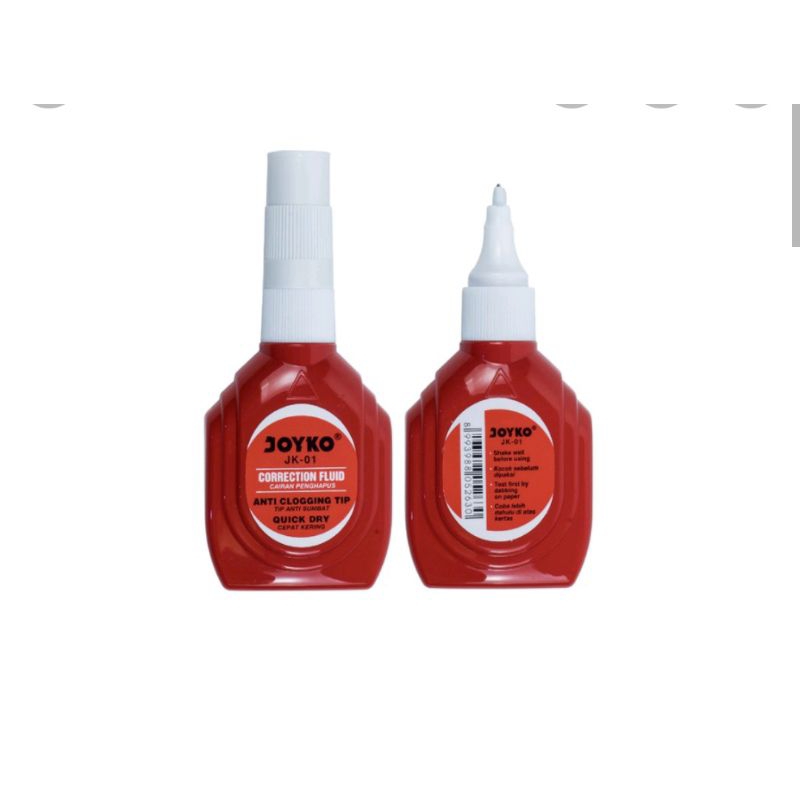 

Tipe x cair Joyko JK-01 Correction Fluid Cairan koreksi penghapus
