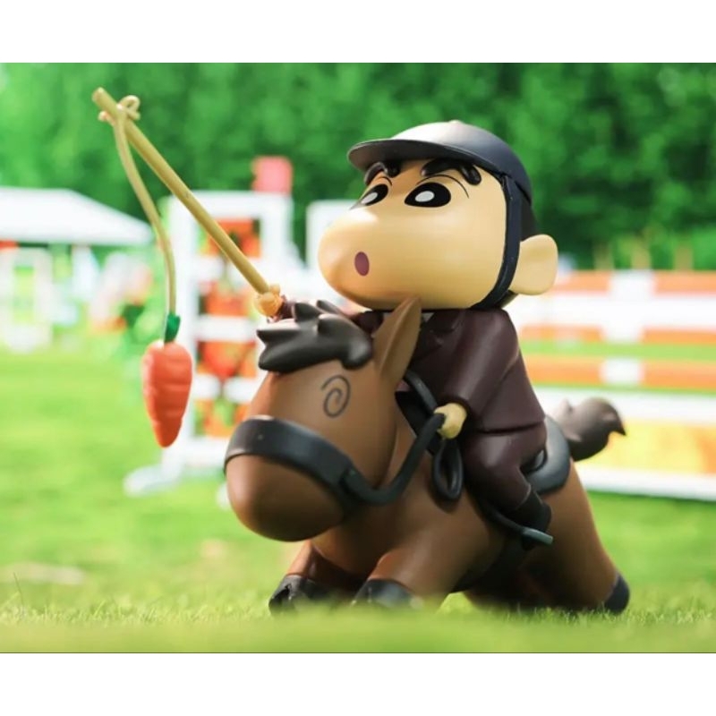 Crayon Shinchan Shin Chan Riding Horse 52 Toys Carrier Cute Mini Figure