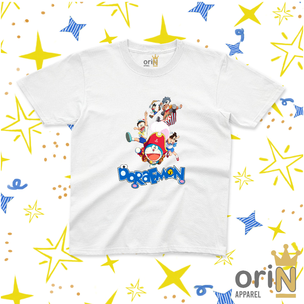 Baju Anak Pakaian Anak Kaos Distro DORAEMON
