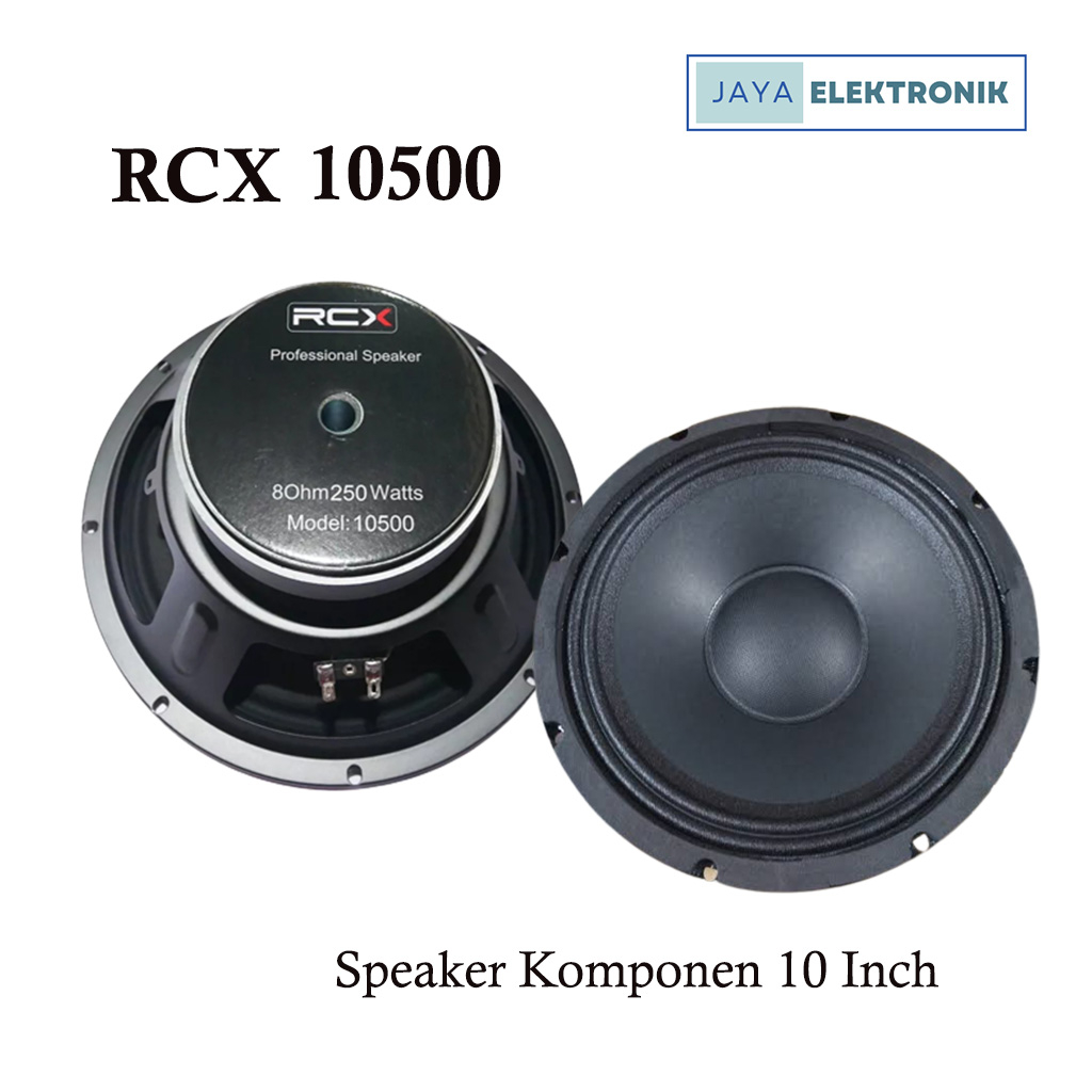 Speaker RCX 10500 / Speaker Komponen RCX 10 Inch 10500 ORIGINAL