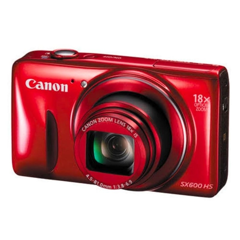 Kamera DSLR Canon tipe SX600HS Merah second