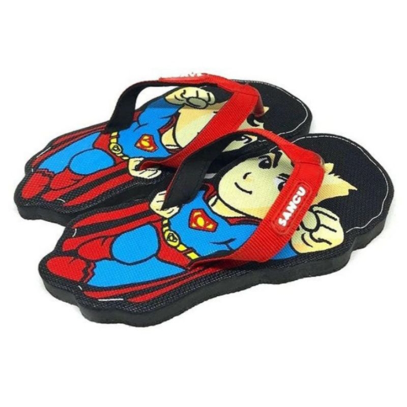 Sancu Sandal Anak Laki-Laki / Remaja Sandal Karakter Super