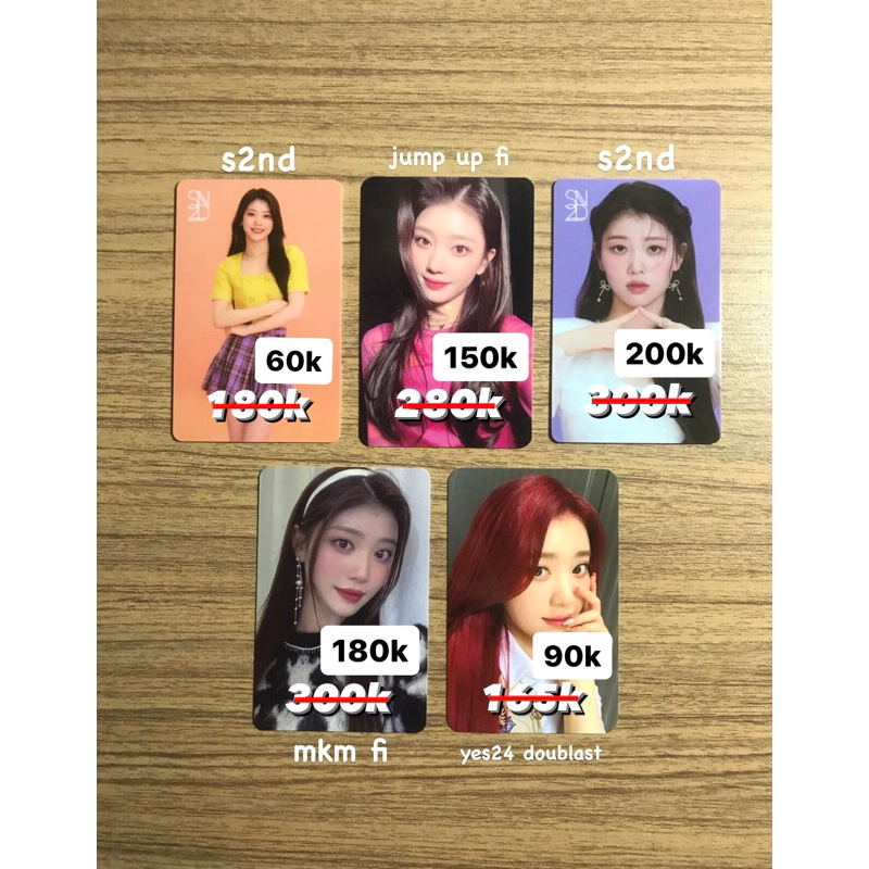 [SALE] PHOTOCARD KEP1ER XIAOTING FIRST IMPACT DOUBLAST BENEFIT BENE MKM MK MEDIA MUKOR MUSIC KOREA J