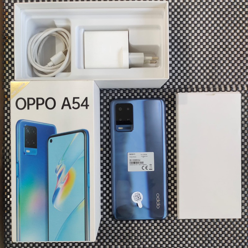 OPPO A54 6/128 SECOND FULLSET ORI