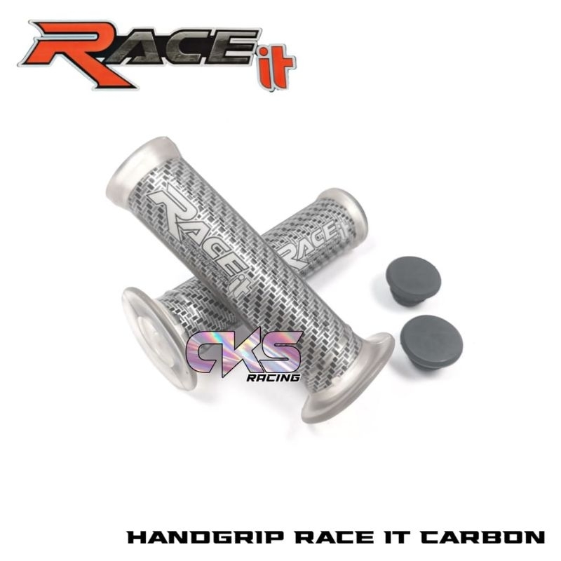 Handgrip Grip Handfat Model Harris Race It Carbon NMAX BAET VARIO MIO PCX UNIVERSAL BISA SEMUA MOTOR