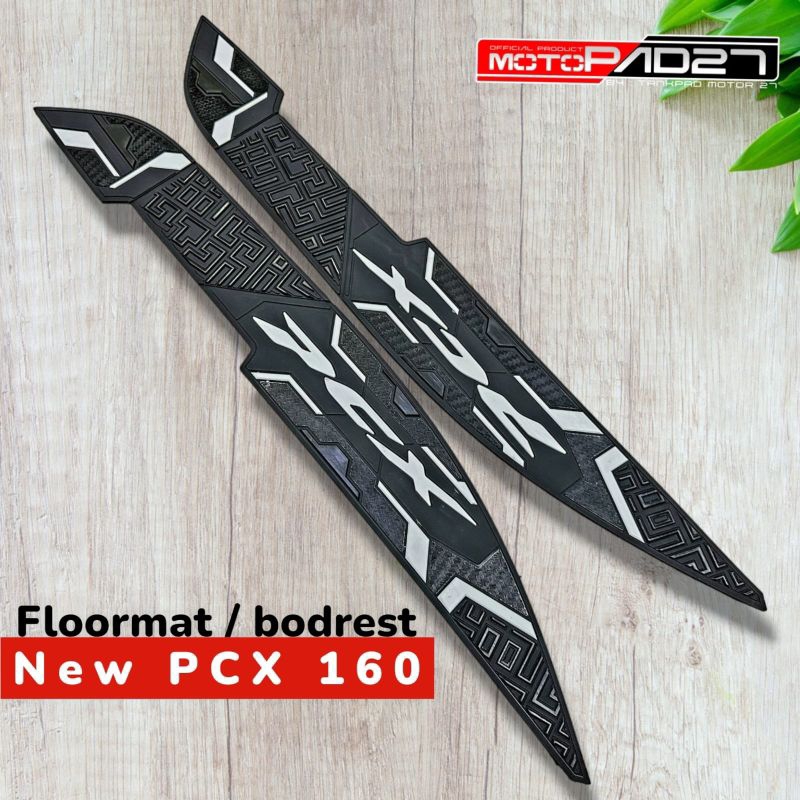 Karpet PCX 160 bordes pijakan kaki new PCX 160 original