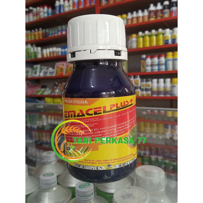Emacel plus bahan aktif : emamectin benzoat + klorpirifos