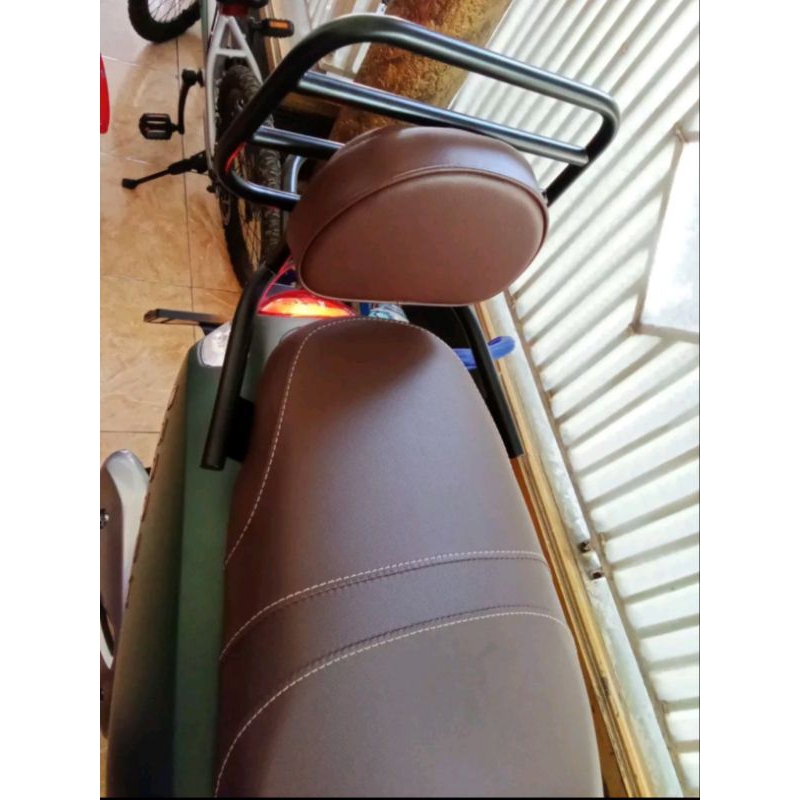 Backrack Honda Scoopy dan Genio Plus Bantalan Dan Tas