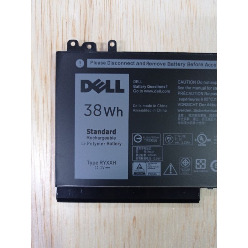 Baterai Battery Dell Latitude 12 5000 E5250 E5450 E5550 RYXXH