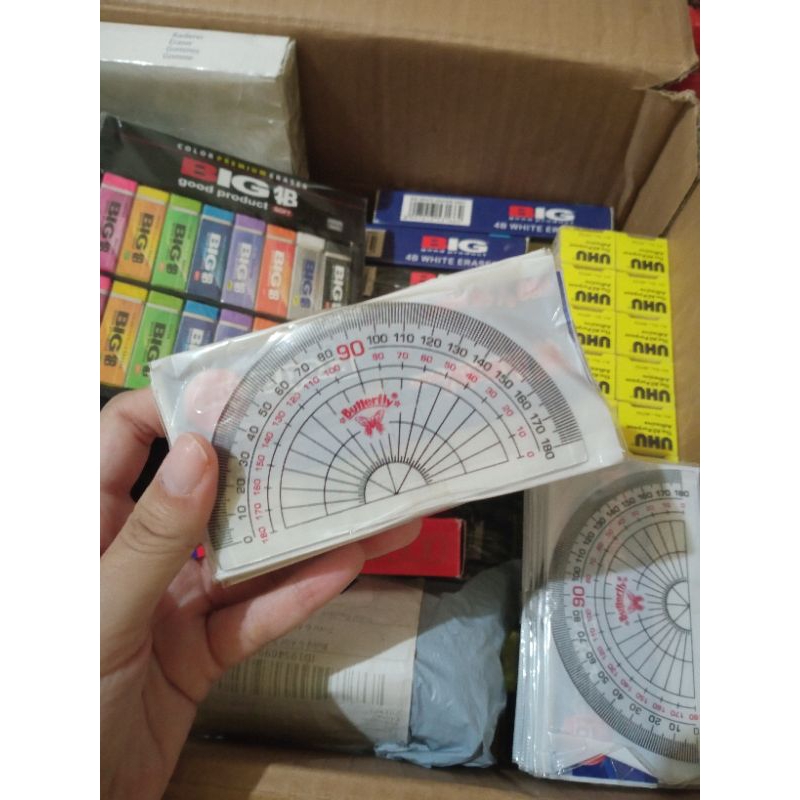 

Penggaris busur merek Butterfly