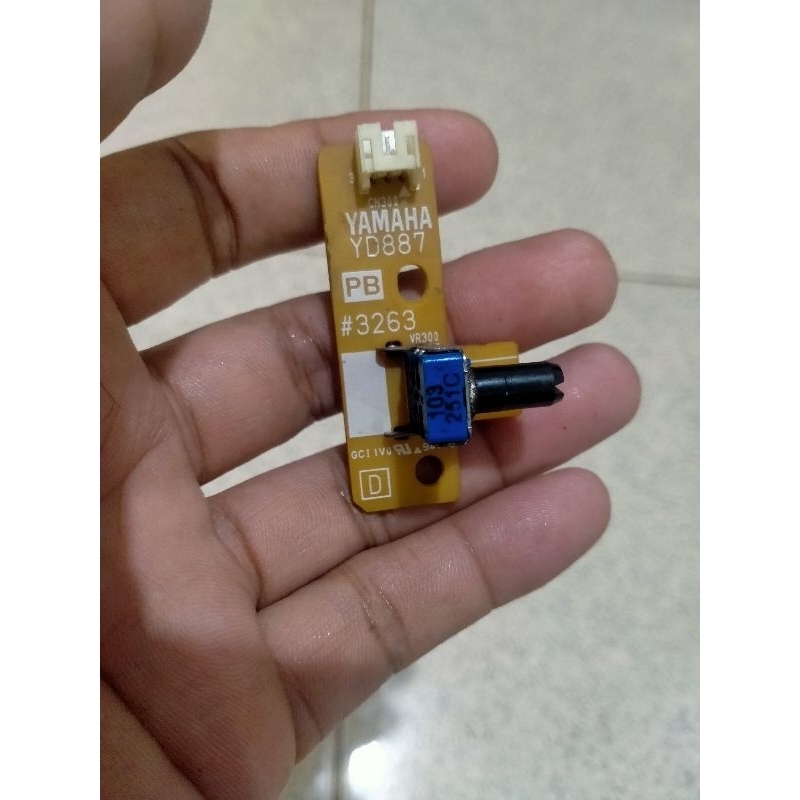 Papan PCB Pitch Bend dan Potensio Komplit Keyboard Yamaha Psr S 950 750 Seken