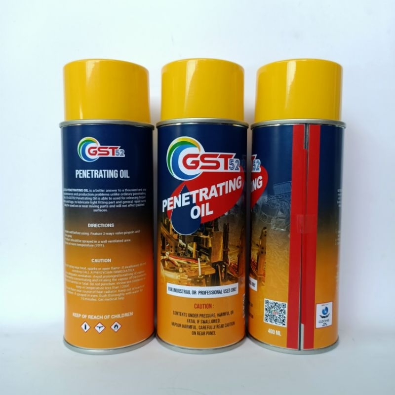 Anti karat pelumas Anti korosi serbaguna Penetrating oil Gst52 400ml