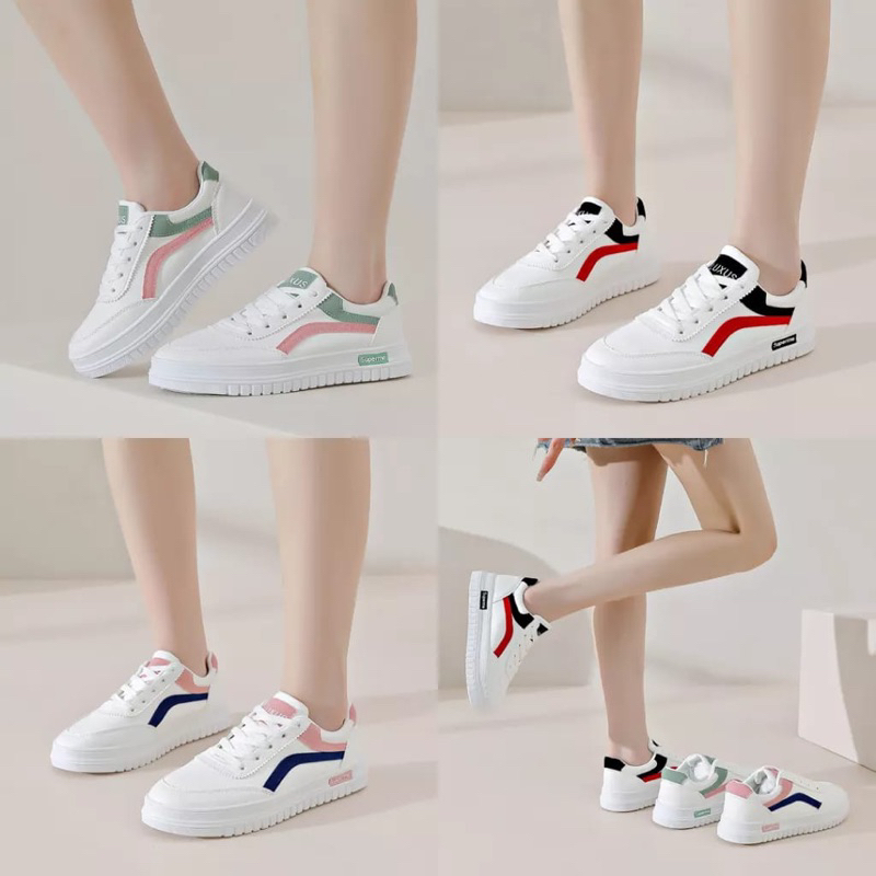 INSTANT TERCEPAT BANYAK WARNA SEPATU SNEAKERS IMPORT (FREE ONGKIR)FASHION WANITA KOREA_ IMPORT SPORT SHOES