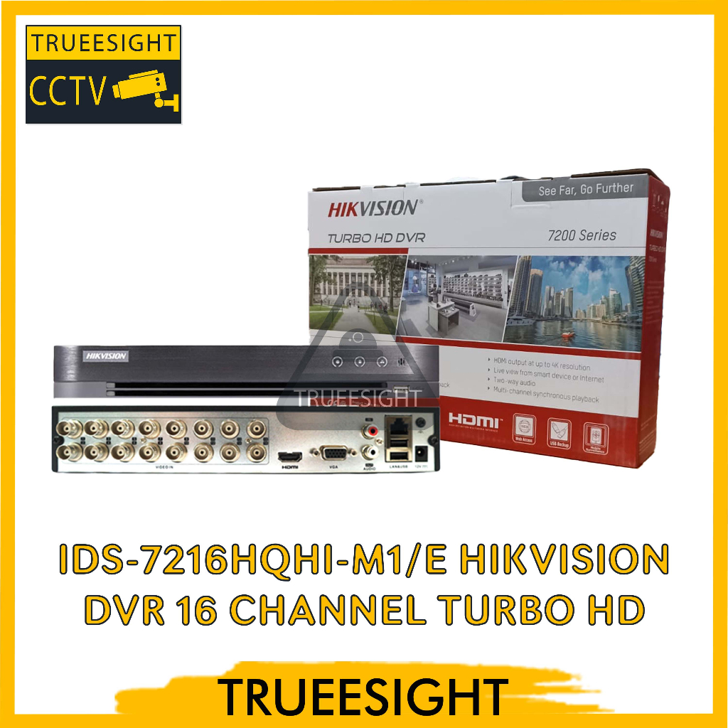 iDS-7216HQHI-M1/E Hikvision DVR 16 Channel TURBO HD