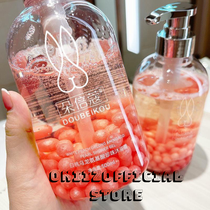 KOREAN WHITE PEARL BODY WASH / SHOWER GEL DOUBEIKOU/ Korea Whitening Body Wash Doubeikou
