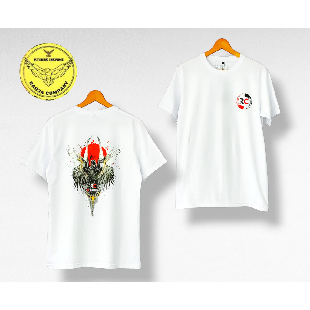 KAOS [RC] BE ORIGINAL RADJA COMPANY TERBARU BAJU ATASAN KICAU MANIA DISTRO CASUAL PRIA WANITA KEKINI