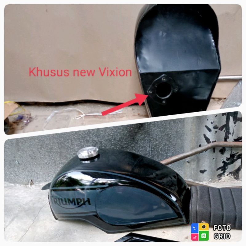 Tangki Custom Vixion NVL Tangki Vixion New Tangki Motor Vixion New
