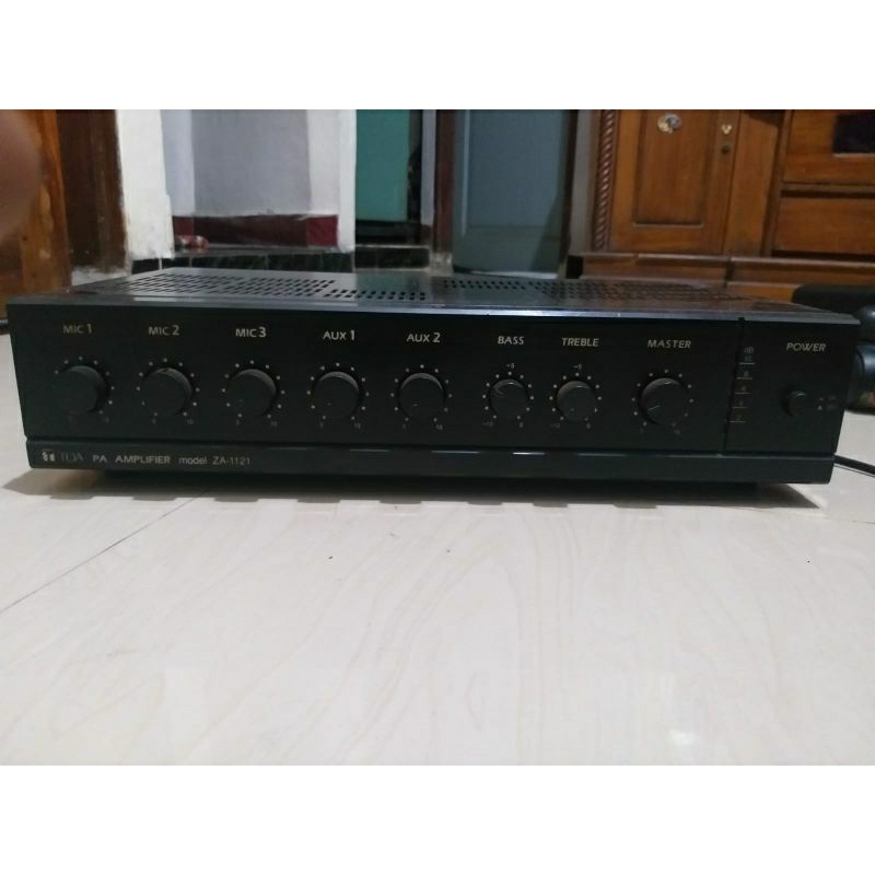 AMPLIFIER ZA 1121 MADE IN JAPAN ORISINIL NORMAL BISA PAKAI AKI