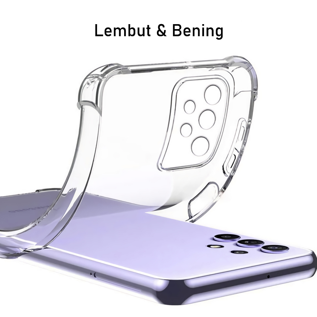Clear Case Bening (Clear 08) Motif Aesthetic SAMSUNG A13 4G A12 M12 A23 A52 A52S A72 A73 A22 4G 5G A32 5G A31 A51 A02 A03 A03S