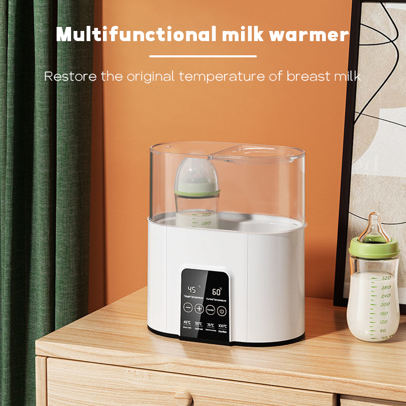 SYH Mall Sterilizer Botol Bayi/ Penghangat Asi Baby Safe Multifungsi 220W/ Penghangat Susu Bay Sterilisasi Botol Layar Besar Led/ Milk Warmer/Penghangat asi/Baby Feeding Bottle Warmer Heater Bottle sterilizer