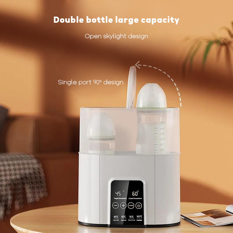 SYH Mall Sterilizer Botol Bayi/ Penghangat Asi Baby Safe Multifungsi 220W/ Penghangat Susu Bay Sterilisasi Botol Layar Besar Led/ Milk Warmer/Penghangat asi/Baby Feeding Bottle Warmer Heater Bottle sterilizer