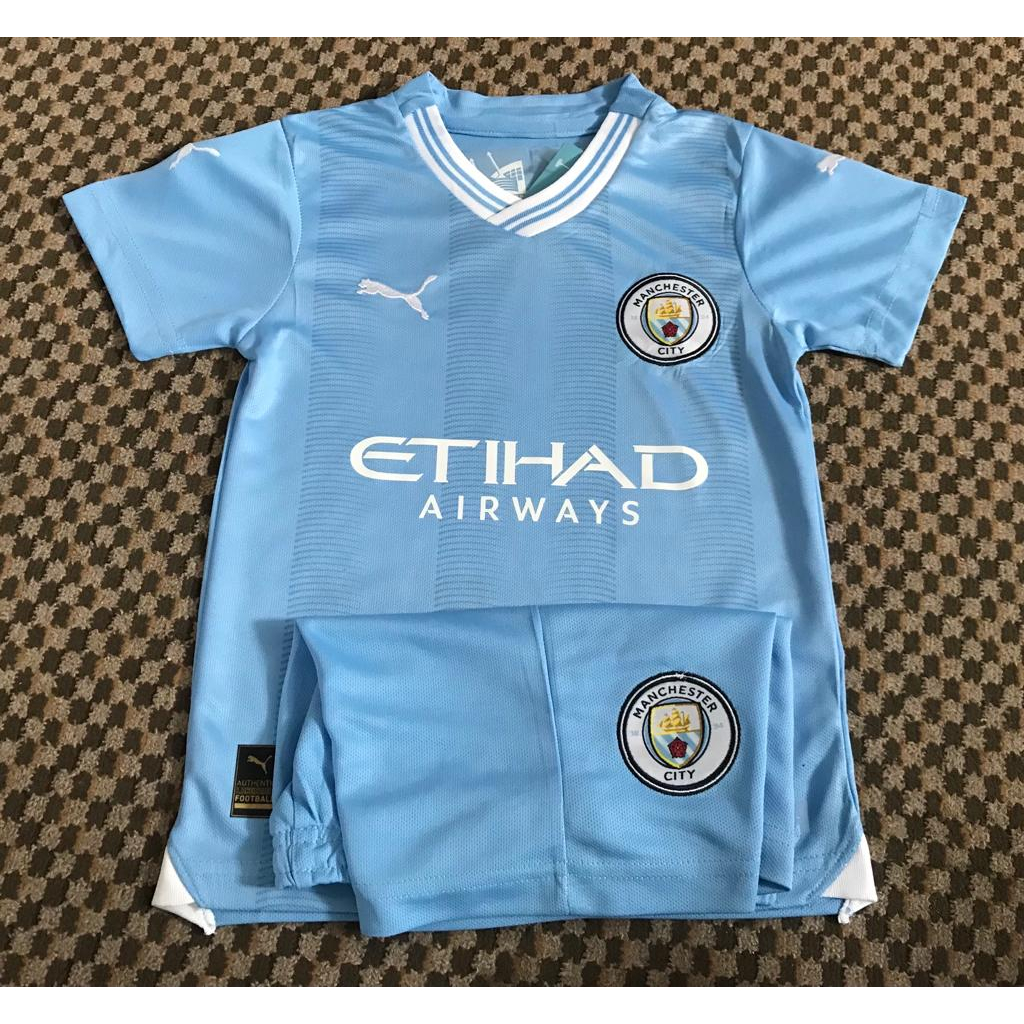 Jersey kids anak anak Manchester City home 2023 - 2024 grade ori import