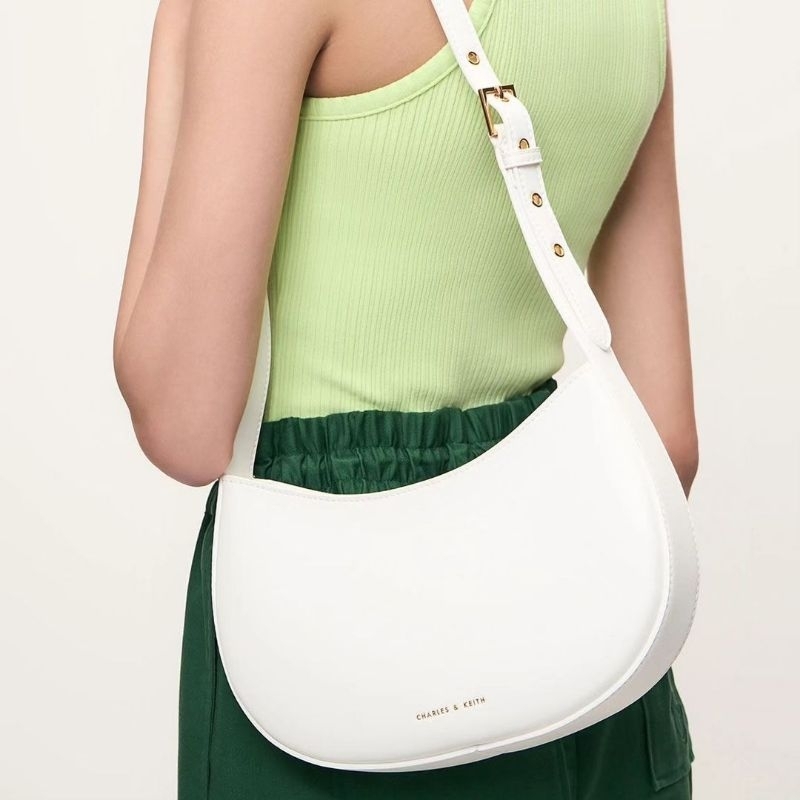 CK Curved Shoulder Bag