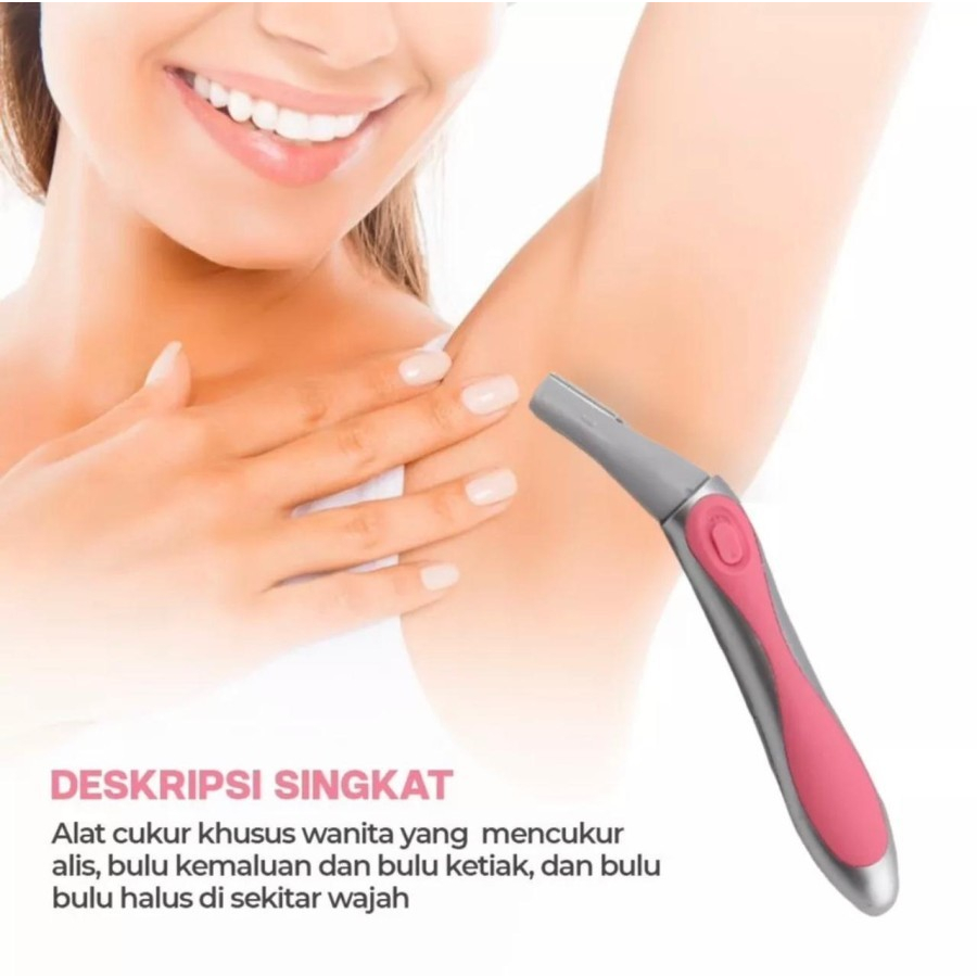 EM Alat Cukur Bulu Rambut Daerah Bikini Hair Remover And Trimmer