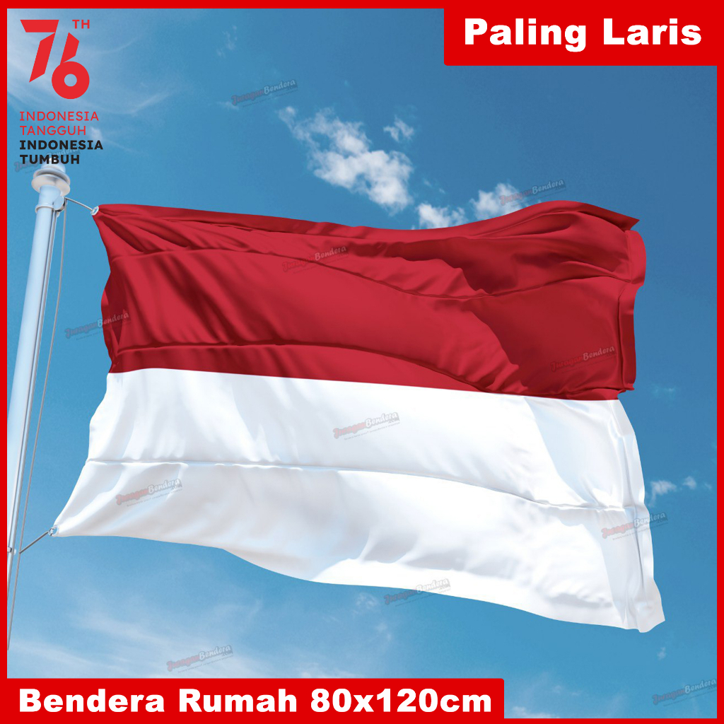 (80x120) Bendera &lt;erah Putih Indonesia
