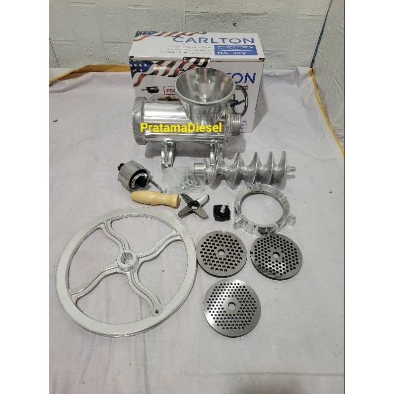 Mesin Giling Bumbu Kacang Daging Manul+Saringan