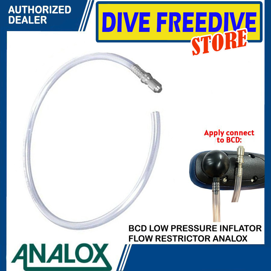 9300-1500 LP BCD Inflator Flow Restrictor Analox O2EII Pro Low Pressure Oxygen Analyzer Tank Scuba D