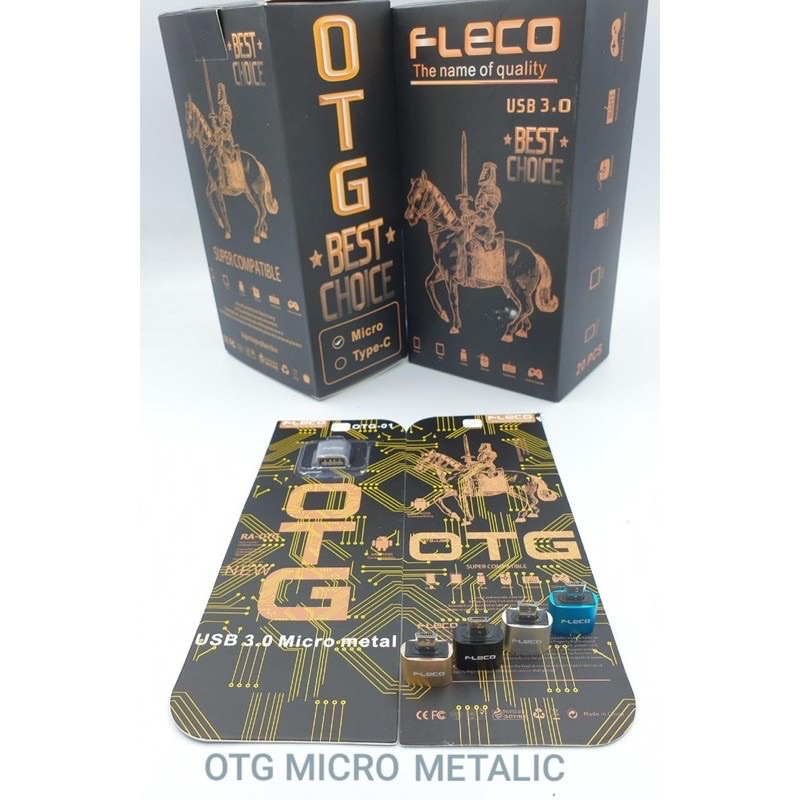 NEW~FLECO OTG-02 Metal Type-C High Speed USB TypeC to USB 3.0 Flash Driver BY SMOLL