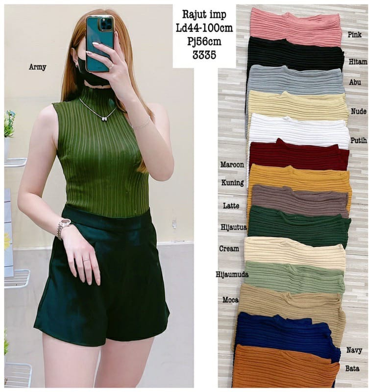 AFI - MC - RJT Lidya Inner Knit Tanktop Rajut