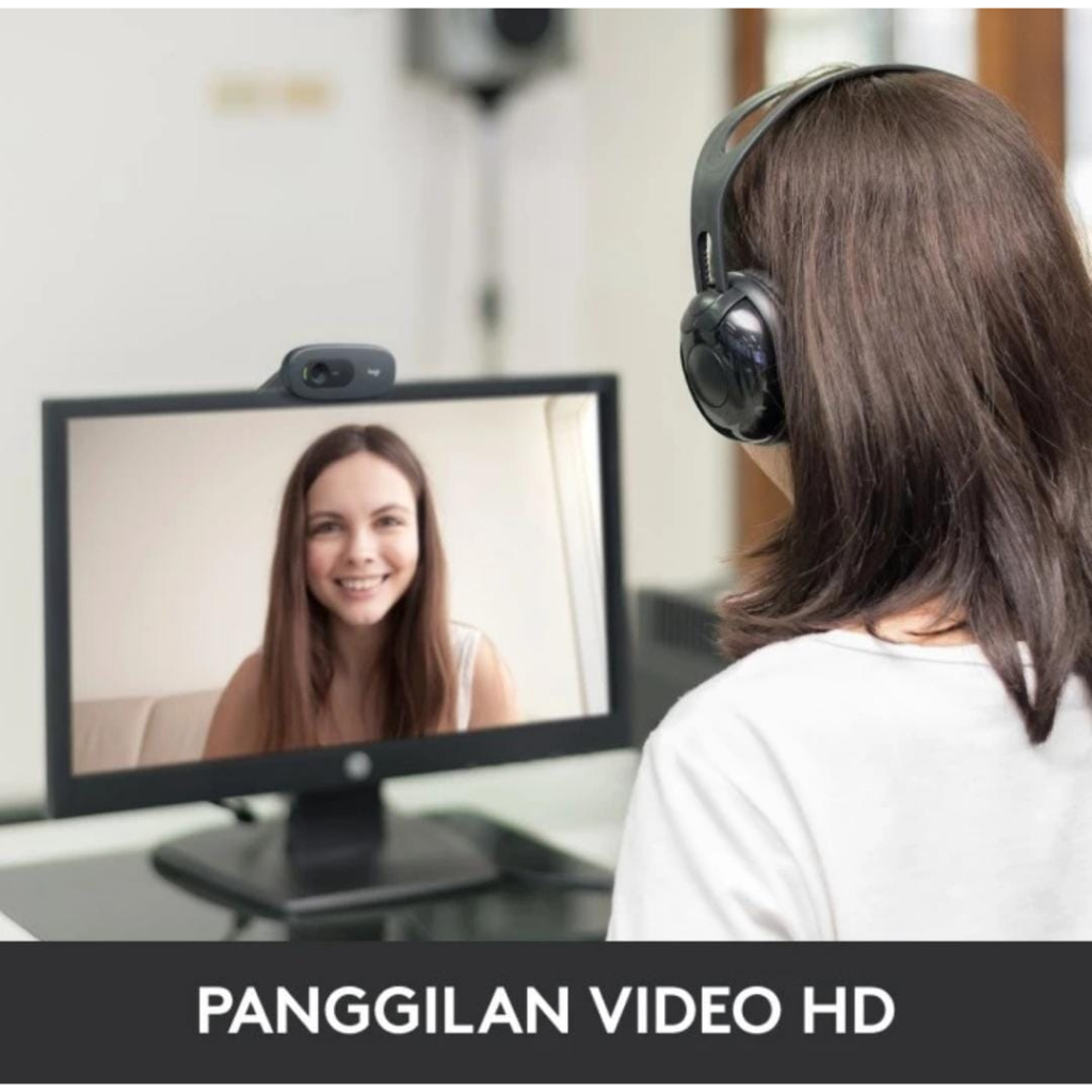 Logitech C270 Webcam HD 720p Garansi Resmi Logitech Indonesia