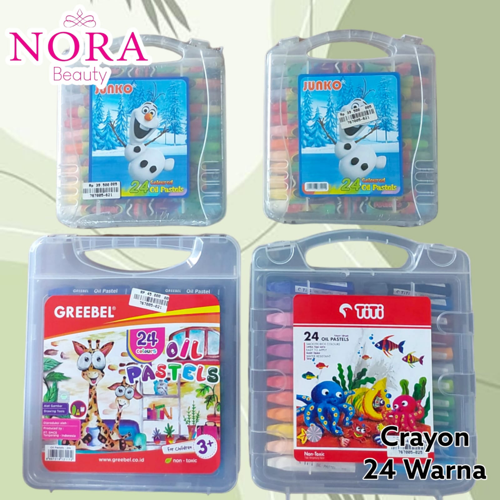 

BACK TO SCHOOL - Crayon 24 Warna Krayon 24 Warna Non Toxic //murah