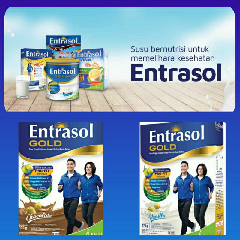 

Entrasol Gold Susu Bubuk Nutrisi Dewasa Vanila 170g/Entrasol Gold Susu Bubuk Nutrisi Dewasa 170 g