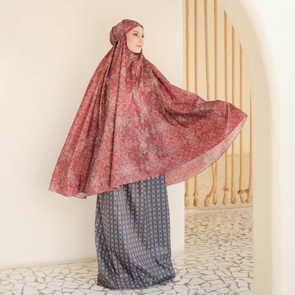 ALIF MUKENA MINI MOTIF PARASUT PREMIUM KOREA TRAVEL - JAMIA ( MKN-P07-005 )