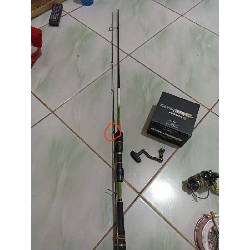 Set UL Capung 662 gen 1 Reel versus carbotech1000