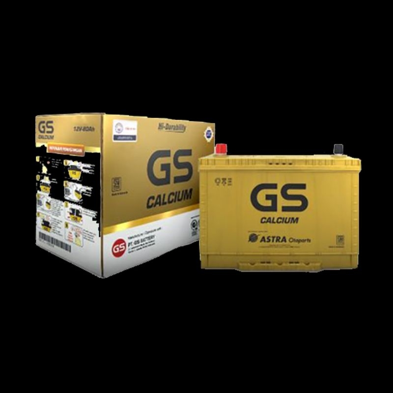 Aki / Baterai GS Astra Calcium Original 65B24R 55Ah/ 12V