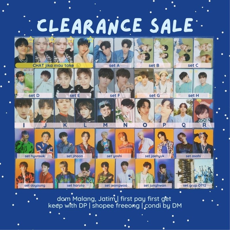 READY PC TREASURE OFFICIAL MURAH | hyunsuk jihoon yoshi junkyu jaehyuk asahi yedam doyoung haruto je