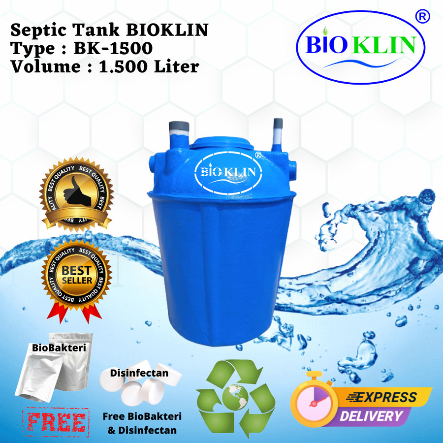 Septic Tank BioTech, Septik Tank BioFilter, Sepiteng BioTank, BioTech bioklin 1500