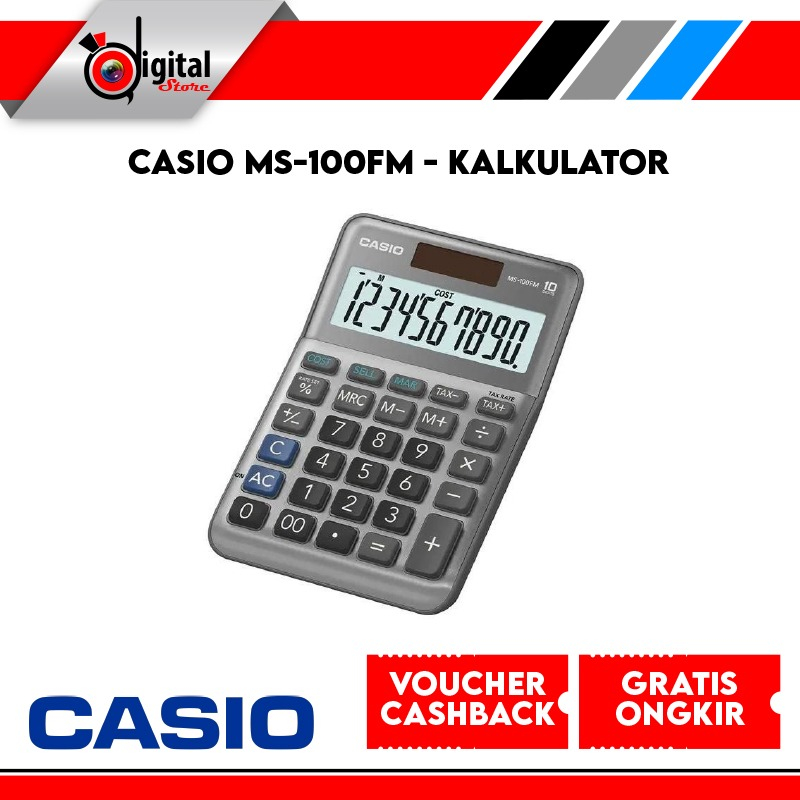 

Calculator Casio MS-100FM - Kalkulator Casio Ms 100 FM